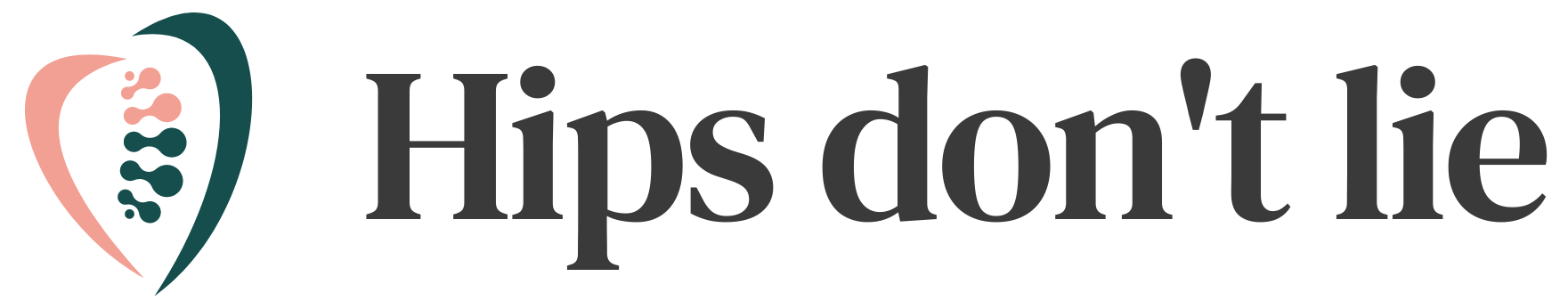 Schriftzug und Logo von Hips Don't Lie